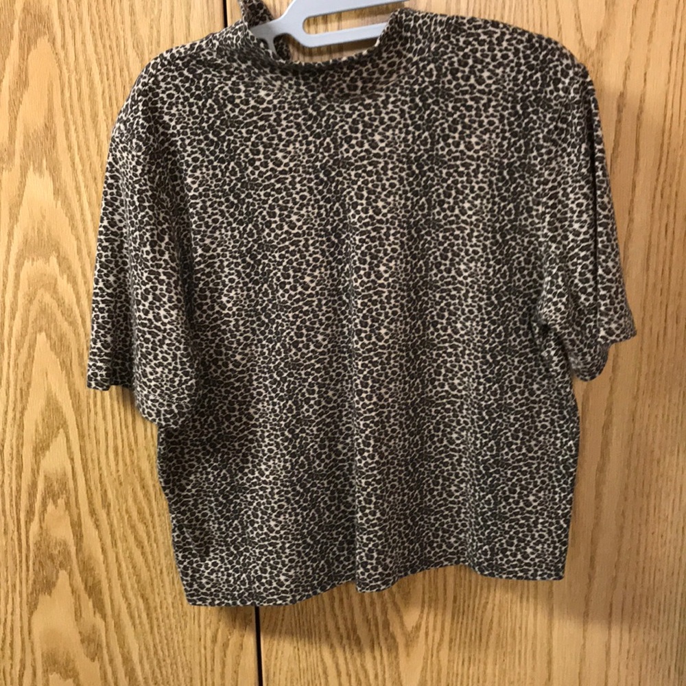 Cheetah print top